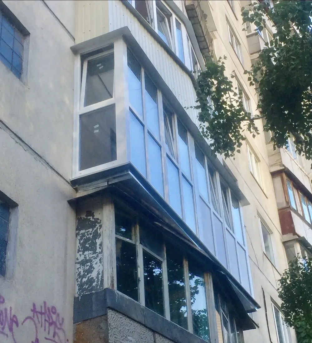 Оздоблення балкона МДФ-панелями