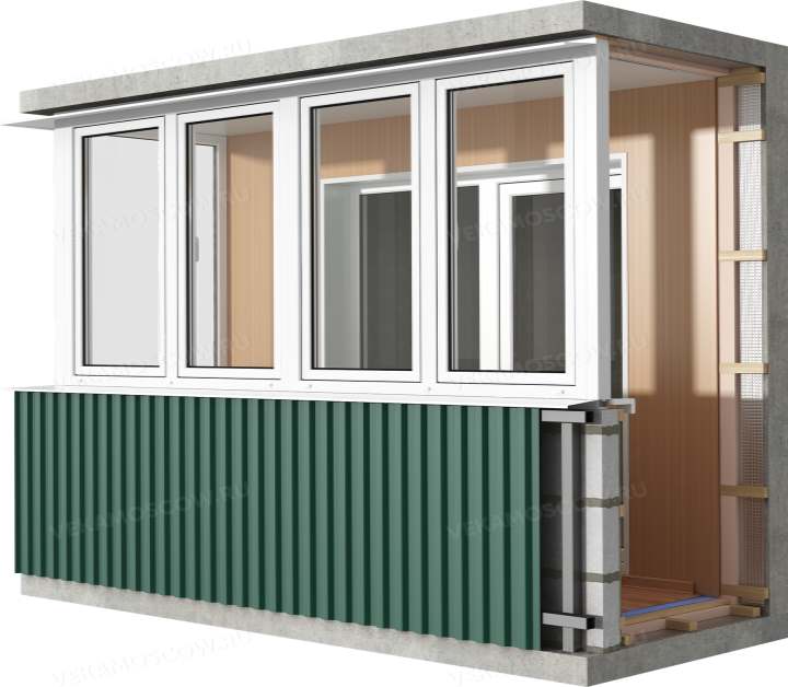 балкони під ключ