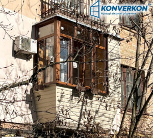 балкон в хрущовка з виносом