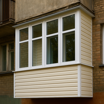 балкон під ключ в хрущовці в києві